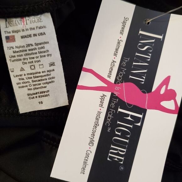 Instantfigure Modest High Neck One-Piece Swimsuit - Picture 9 of 9